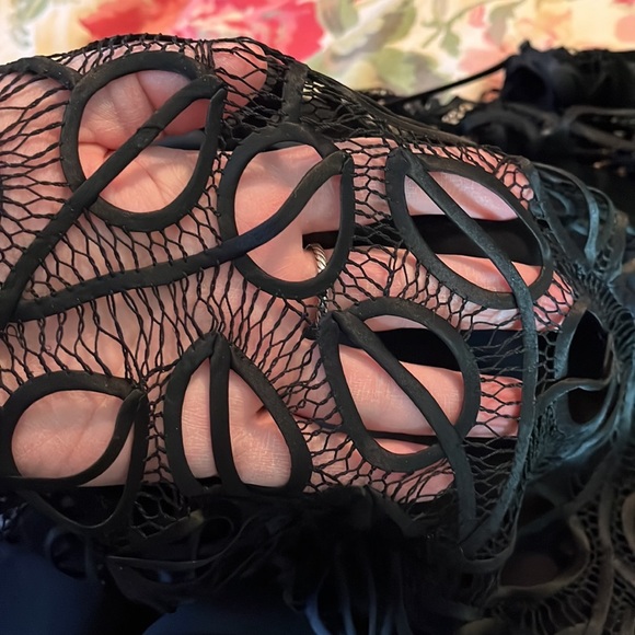 Vintage ANDREA POLIZZI Size 12 Blacktie Elegant Maxi Column TankDress HongKong - Picture 9 of 16